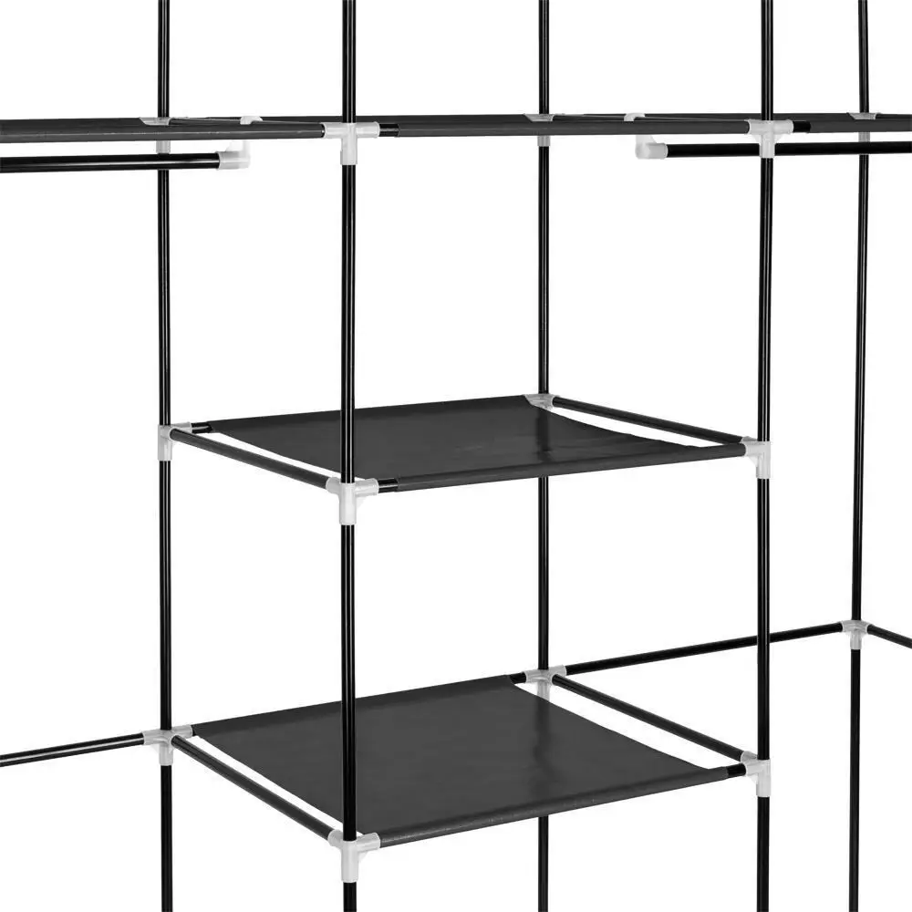 69 inch portable closet clothing storage cabinet storage cabinet