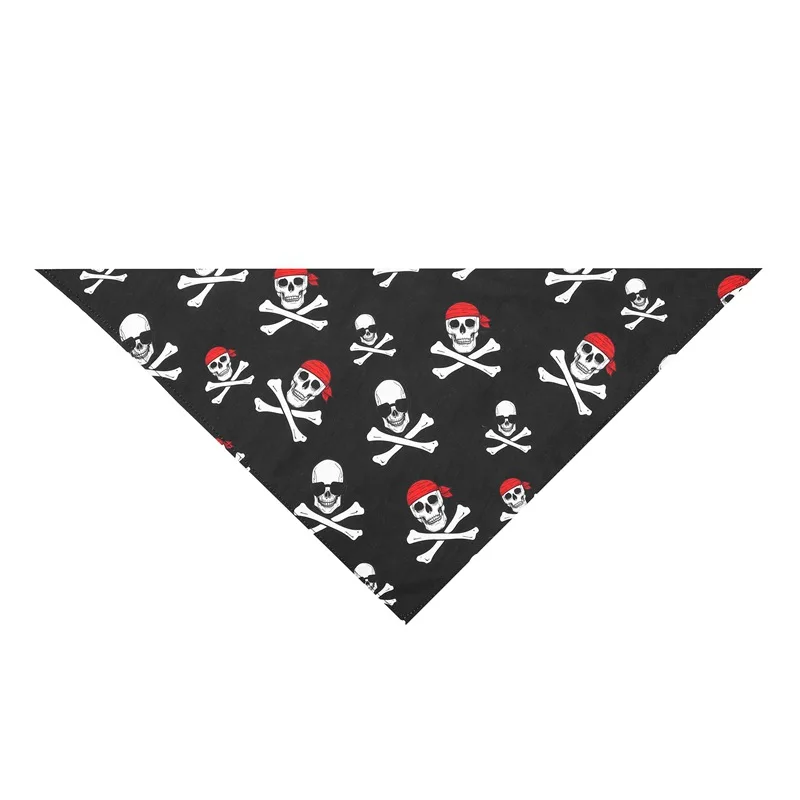 Title 10, Sucado Halloween Dog Bandanas Pet Scarf Punk Sk...