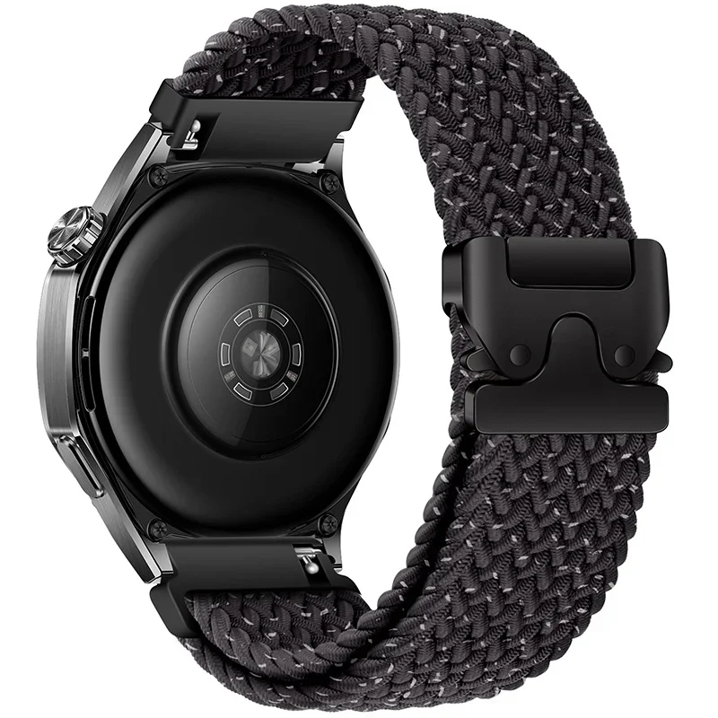 Braided Nylon Loop Strap with Parachute Buckle - Premium Replacement Wristband