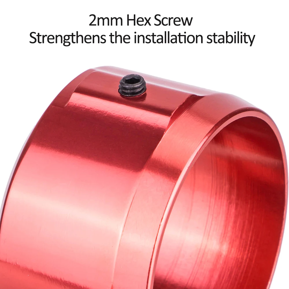 자전거 시트 포스트 클램프 알루미늄 합금 자전거 퀵 릴리스 시트포스트 칼라 39.8mm / 40.8mm 접이식 자전거용