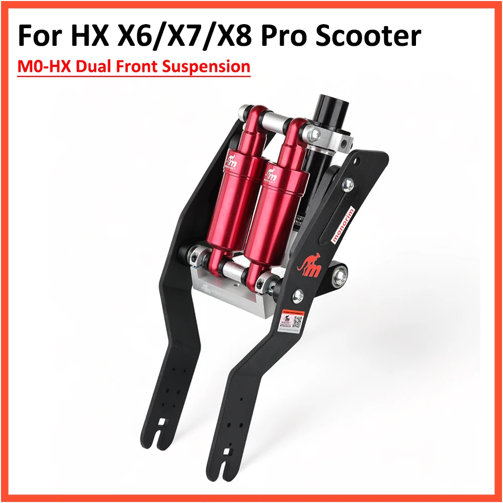 Monorim M0-Hx Doppia Sospensione Anteriore Per Hx X6 X7 X8 Scooter Elettrico Turboant Vivobike S3 Max Hover-1 Ammortizzatore Parti