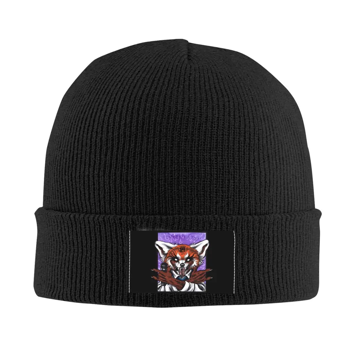 Rage Aggregsuko Hat Autunno Inverno Beanie Street Retsuko Anime Panda Death Metal Caps Cofano Maschile Femminile