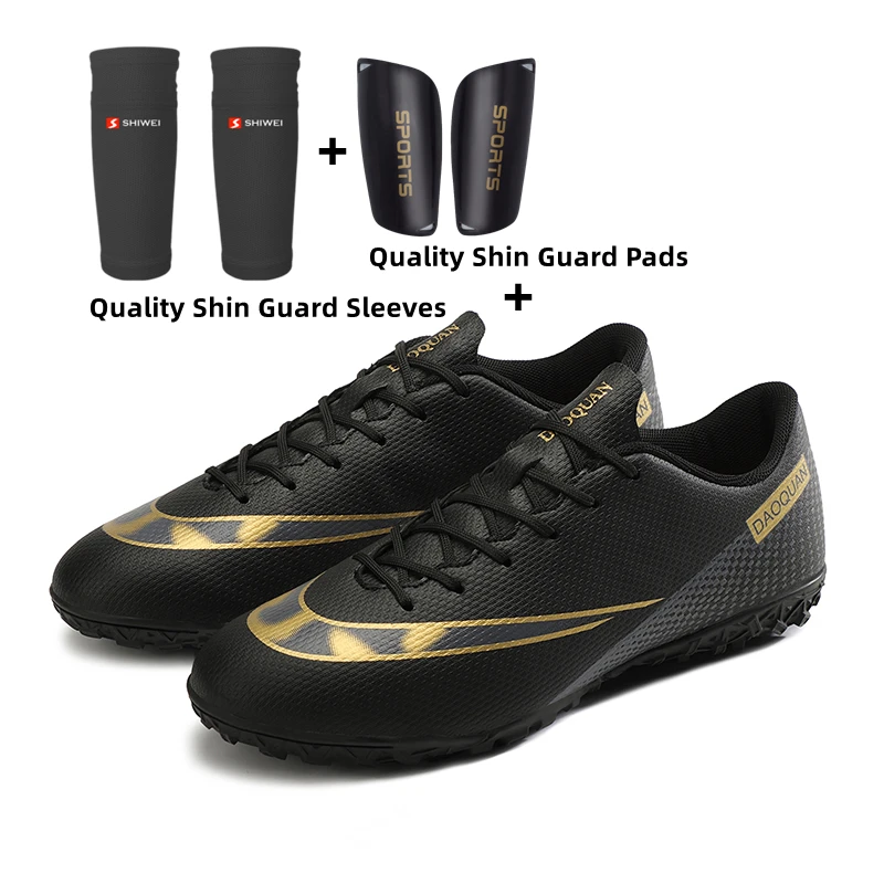 Children Soccer Shoes Professional Training TF/AG Boots Men Soccer Cleats Sneakers Kids Turf Futsal Football Shoes for Boys