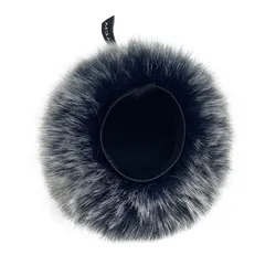 Premium Pop Filter Windscreen for Condenser Microphones - Superior Noise Reduction and Clarity (Black and white)