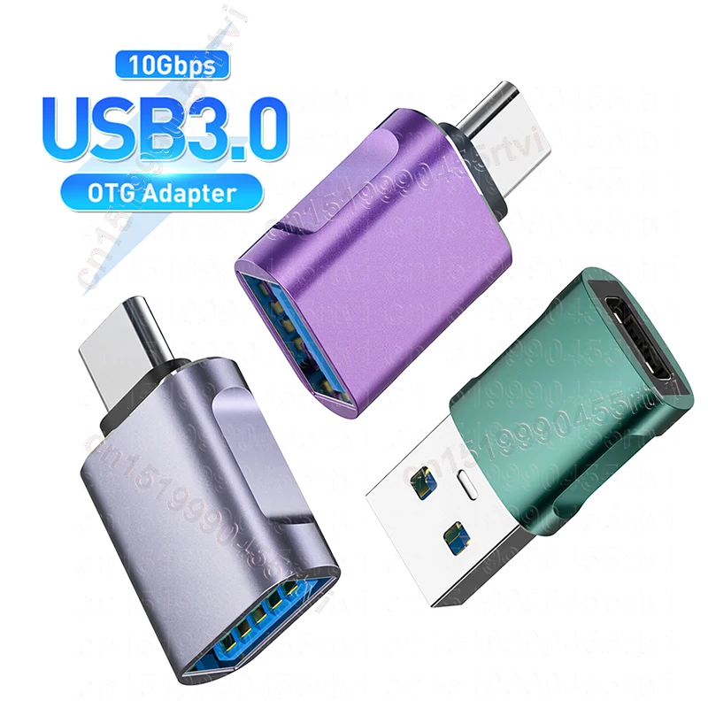 

Адаптер OTG Type C на USB 3,0, 10 Гбит/с