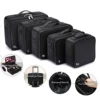 Three-layer Cosmetic Case Large Waterproof Oxford Cloth Manicure Makeup Toolbox,Travel Underwear Storage Box 1