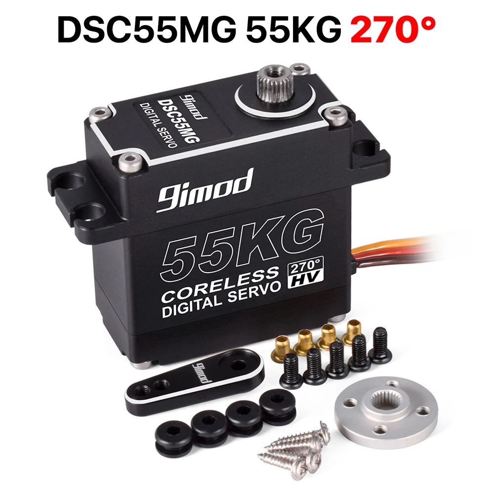 ตัวเลือกสินค้า Servo กันน้ำ IP67 แรงบิดสูง สำหรับ RC 1/8 & 1/10