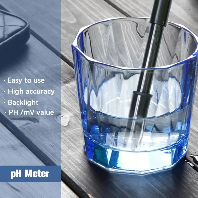 Hti HT-1202 Digital PH Meter PH Tester SmartSensor for Mariculture Freshwater Fa