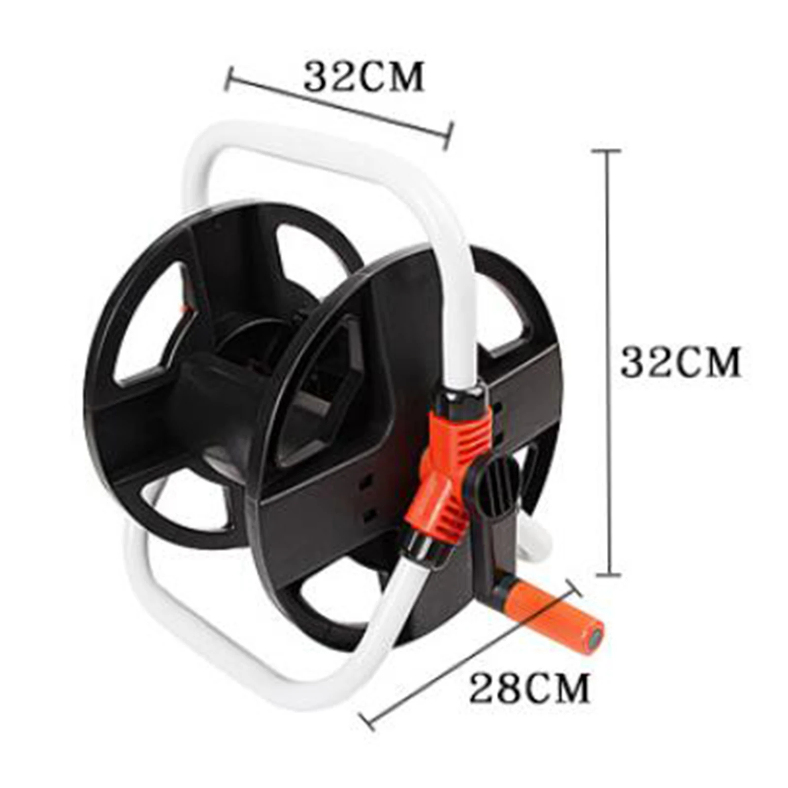 20-40m Garden Hose Pipe Reel Cart Trolley Home Outdoor Tools Save Space -  Garden Hoses - AliExpress