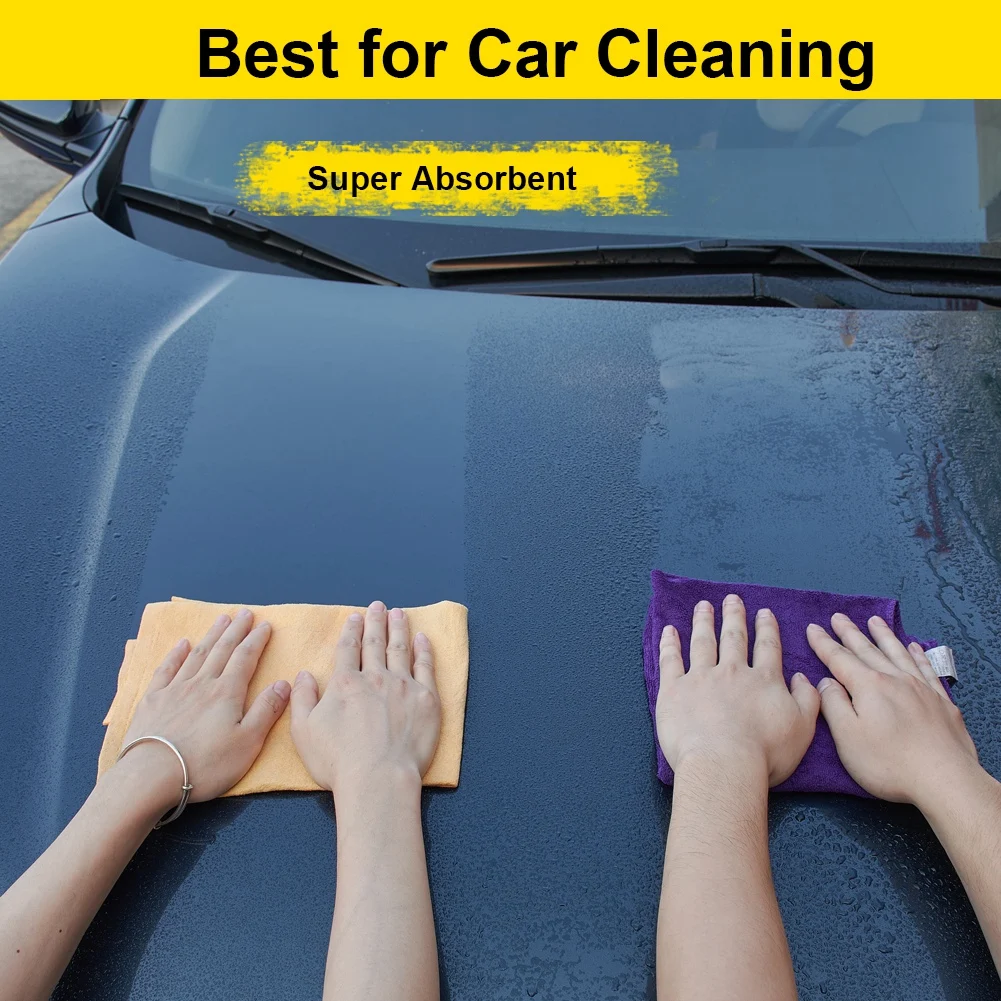 Absorbent Car Drying Towel Quick Drying Shammy Cloth Car Cleaning Supply  Super Absorbent Shammy Towel For Car Washing Kitchen - AliExpress