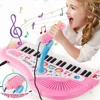 Chriyungel Kids Electronic Piano Keyboard with Microphone  61 / 37 Keys Organ Musical Instrument Toy Gift for Child Beginners 6