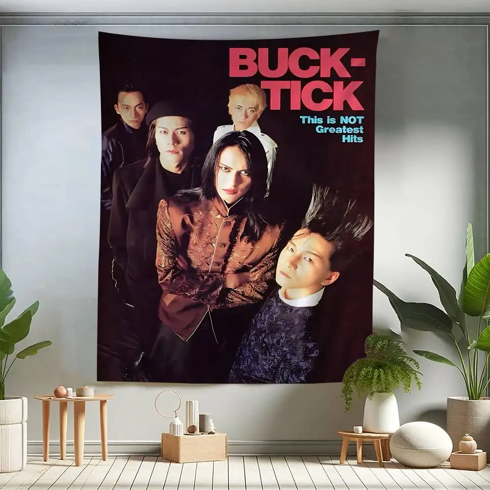Vintage klassischer B-Buck T-Tick Wandteppich Kunstdruck Kunst Science Fiction Zimmer Home Decor Wandkunst Dekor – Detail 14