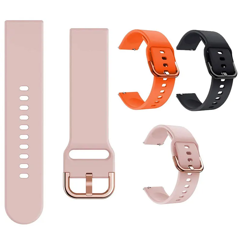 Silicone Replacement Watch Strap - 20mm/22mm Band