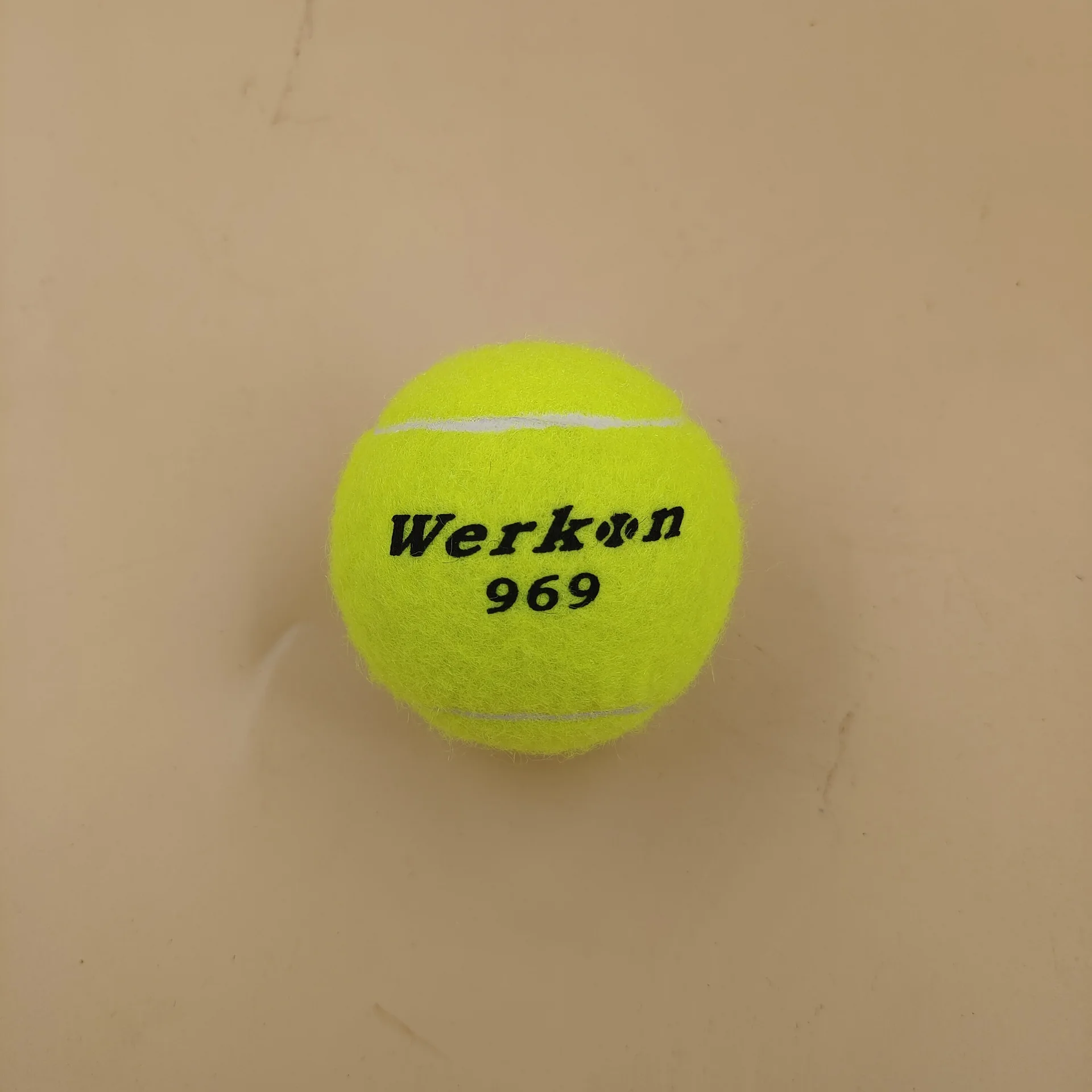 Werkon 3-pack tennis ball, high elasticity, wear-resistance, competition training wool tennis
