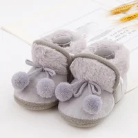 Babies' Soft-soled Toddler Shoes Baby Boy Girl Cotton-padded Shoes Infant Snow Boots Baby Crib Shoes 1