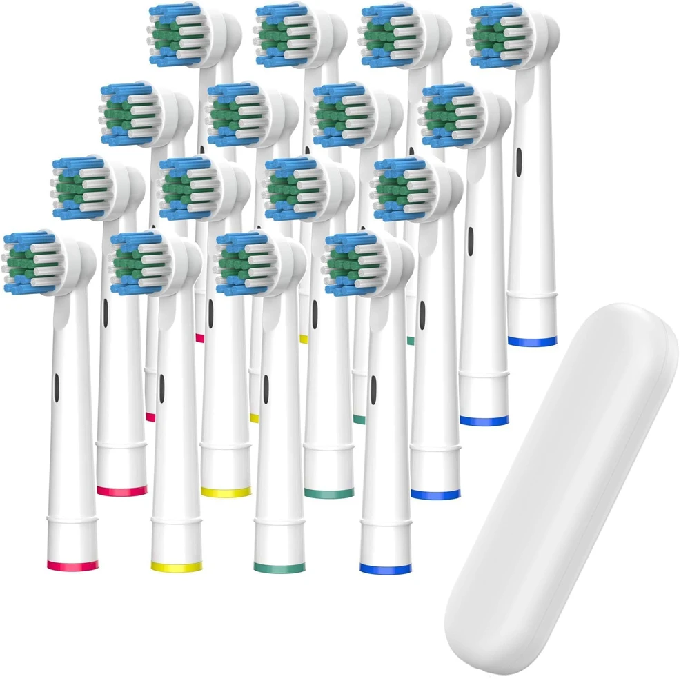 Replacement Toothbrush Heads Electric Toothbrush Brush Heads Rotating Replacement Brush Heads 4/8/16PCS Toothbrush Soft Heads