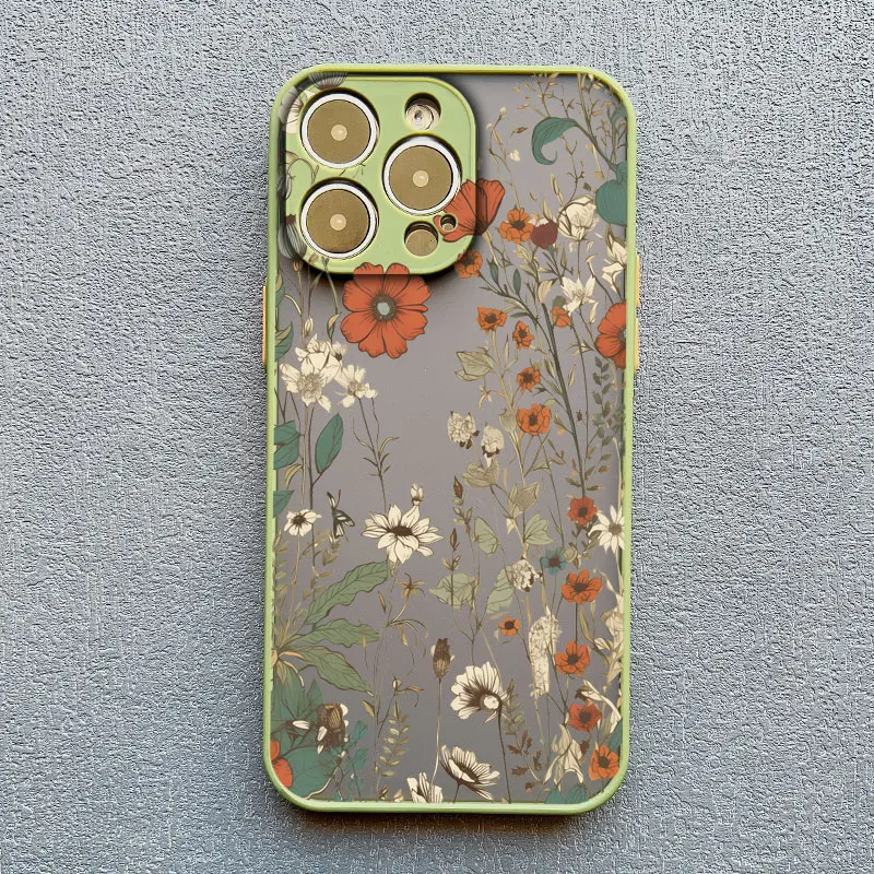 Elegant Pink & Purple Peony Flower Shockproof Phone Case