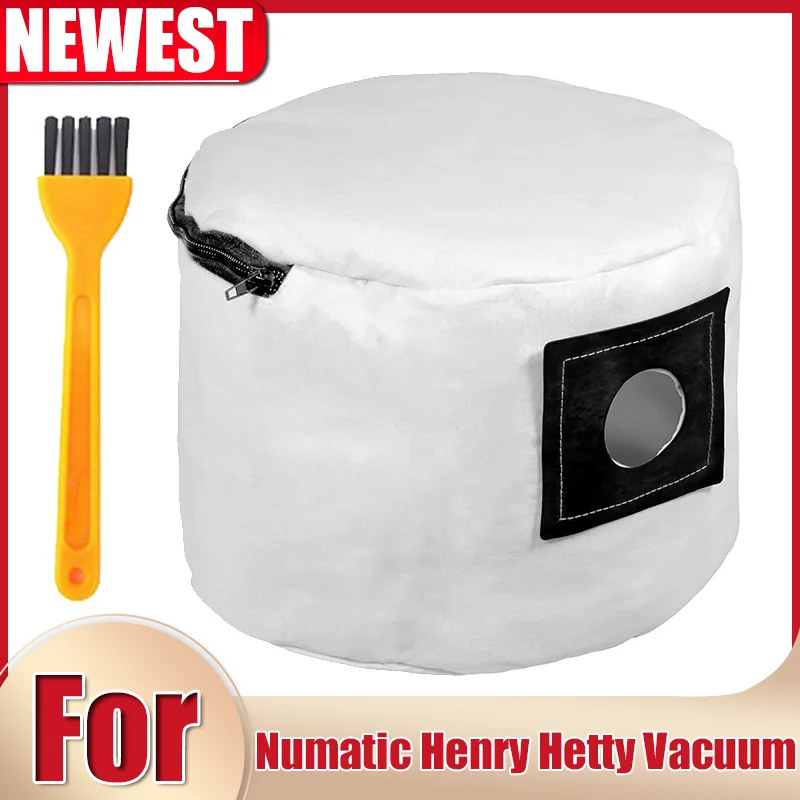 Sacchetto Aspirapolvere Riutilizzabile In TNT Con Cerniera Per Numatic Henry, Hetty, James, Hoover