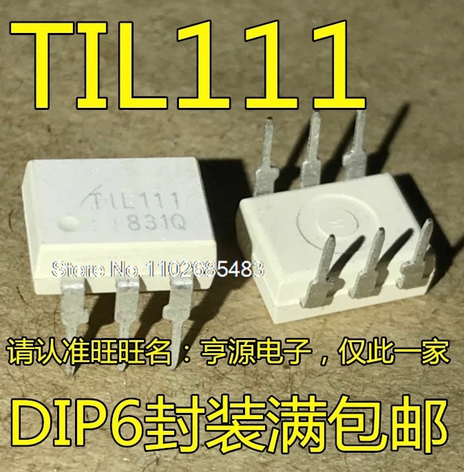 

(20 шт./лот) TIL111 TIL111M DIP-6