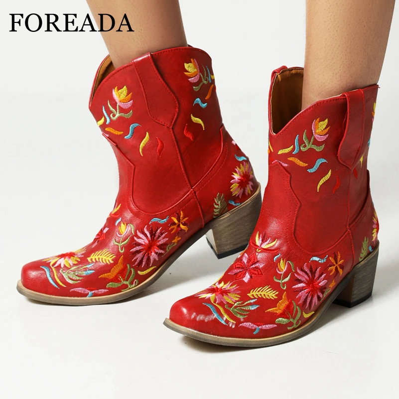 

Женские ботильоны на толстом высоком каблуке, с квадратным носком