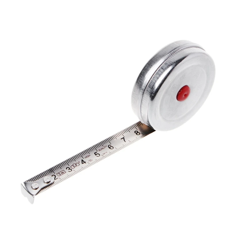 

1m 2m 3m 5m Stainless Steel Retractable Ruler Measuring Tools Tape Measure Gauging Tools Pull Ruler