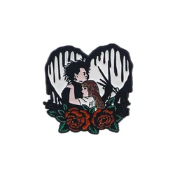 Spooky Enamel Pin Collection: Metal Brooch for Clothing & Accessories (27)