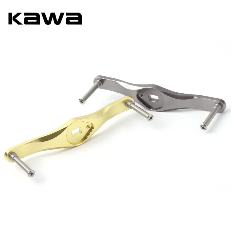 kawa New Fishing Reel Handle Aluminum Alloy Materails Assembly Hole Size 8x5mm Length 105mm Handle Reel Rocker Accessory For DIY
