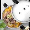 High Pressure Thickening Pressure Cooker Large Capacity Commercial Pressure Cooker Gas Induction Cooker Universal 4