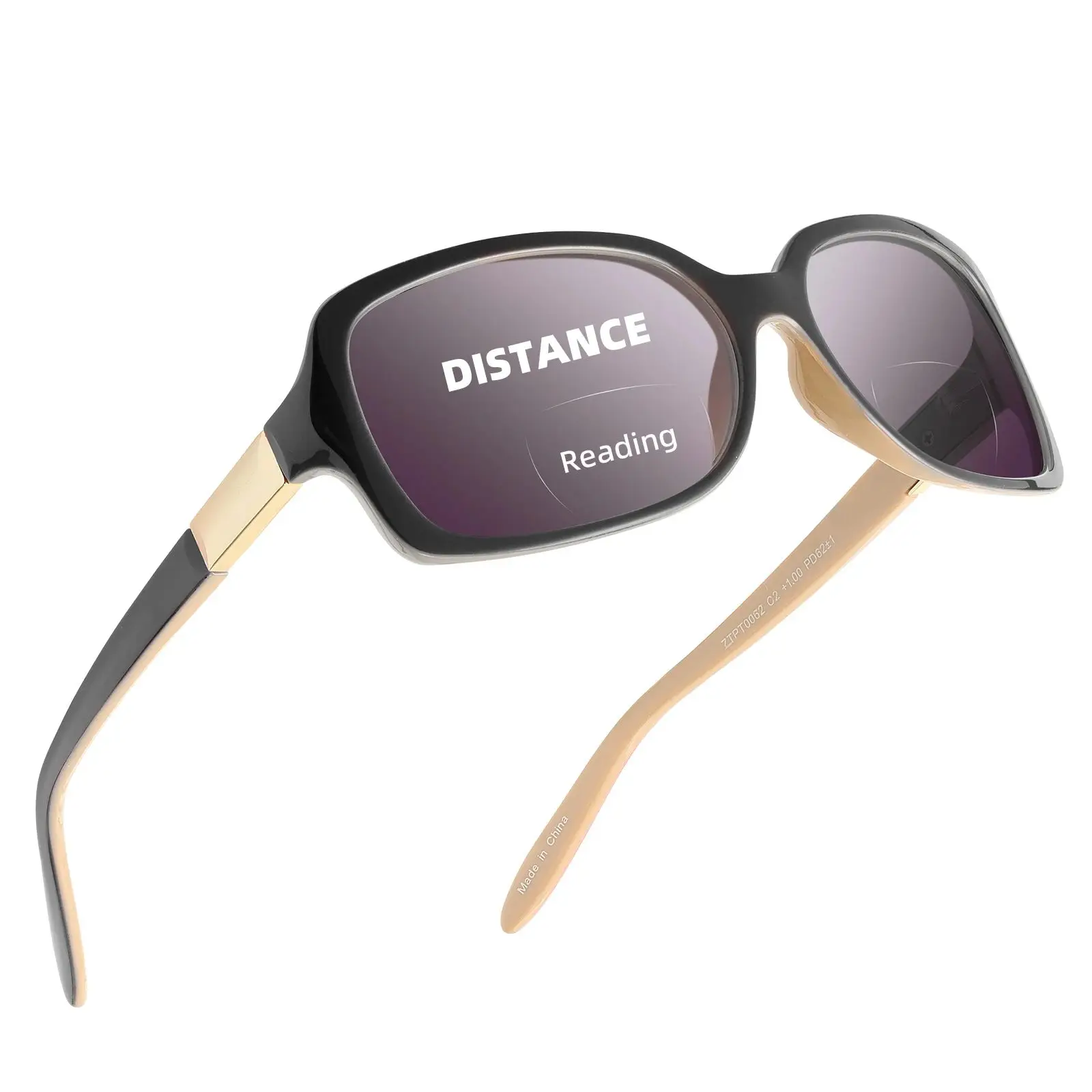 JM Bifocal Reading Sunglasses for Women Bifocal Reader Glasses UV