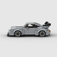 Moc RWB Wide Speed Champions Racer Cars City Sports Vehicle Building Blocks Creative Garage Toys Christmas Gift 2