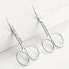 Stainless Steel Eyebrow Scissors Facial Hair Small Grooming Scissors - Eyebrow, Nose Hair & Beard Trimming Scissors For Men And 1