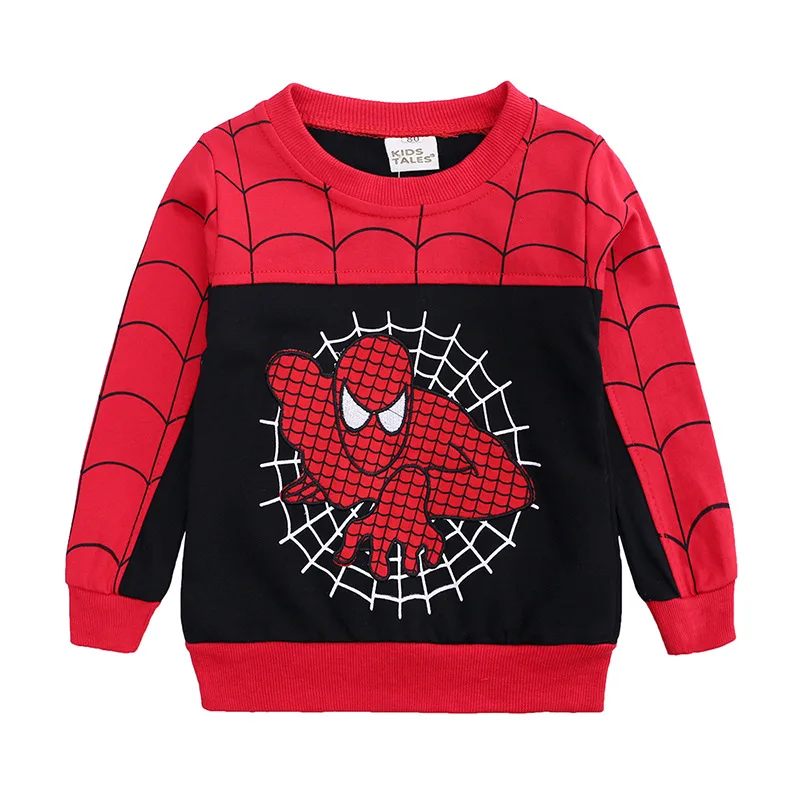 Marvel Spiderman Boys Size 3 Long Sleeve Hoodie T-Shirt