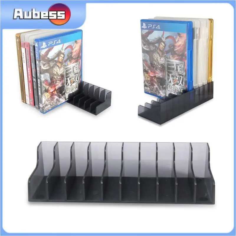 Ivyueenfor Switch Oled Console Game Card Box Storage Stand Holder Per Nindoswitch Lite Disk Card Holder Stand