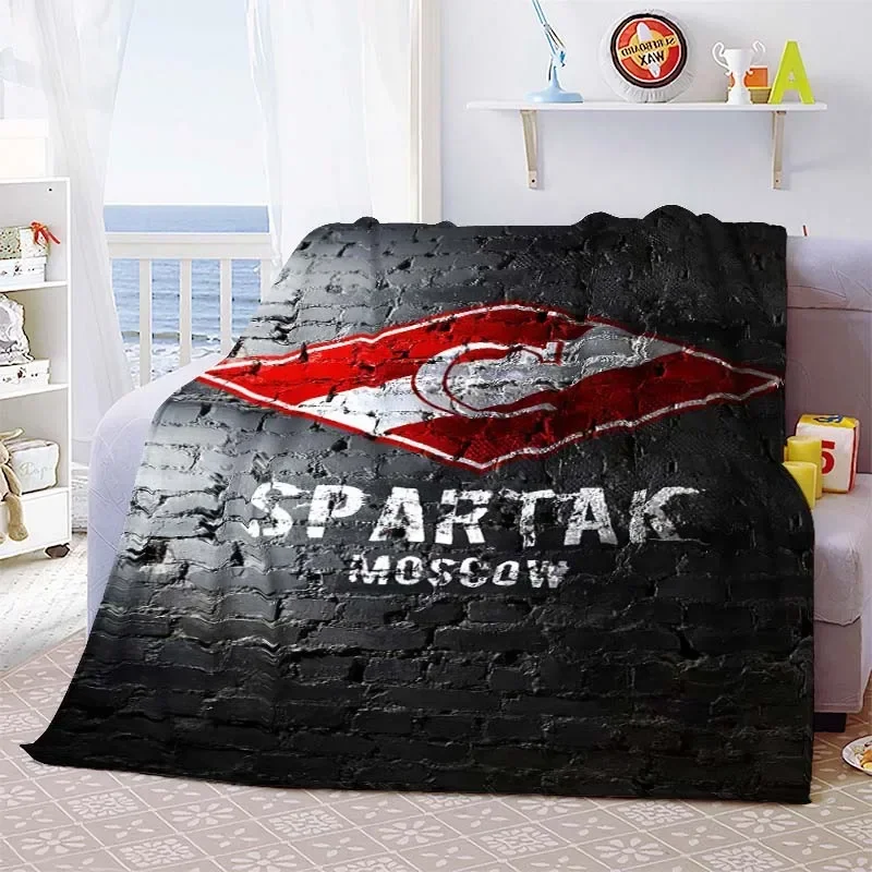 FC Spartak Moscow Football Lightweight Comfortable Soft Breathable Ultra Warm Blanket Bedding Travel Bedding 5
