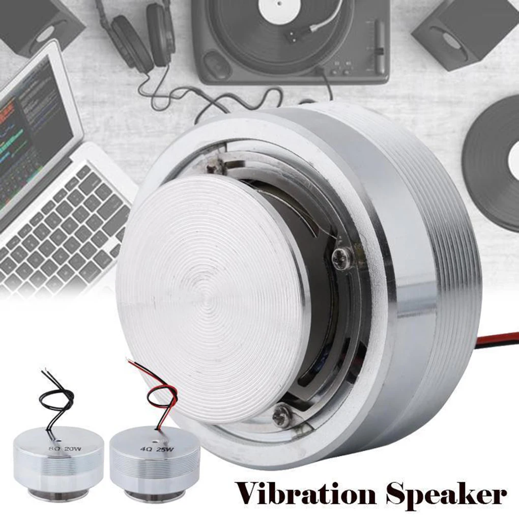 50MM 25W 4 Ohms/20W 8 Ohms Full-range Resonance Speaker Vibration Strong Bass Louderspeaker