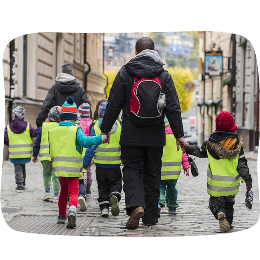 Children Reflective Security Vests Safety High Visibility Reflective Vest Traffic Night Outdoor For Running Cycling Sports high visibility vest reflective vest safety vest