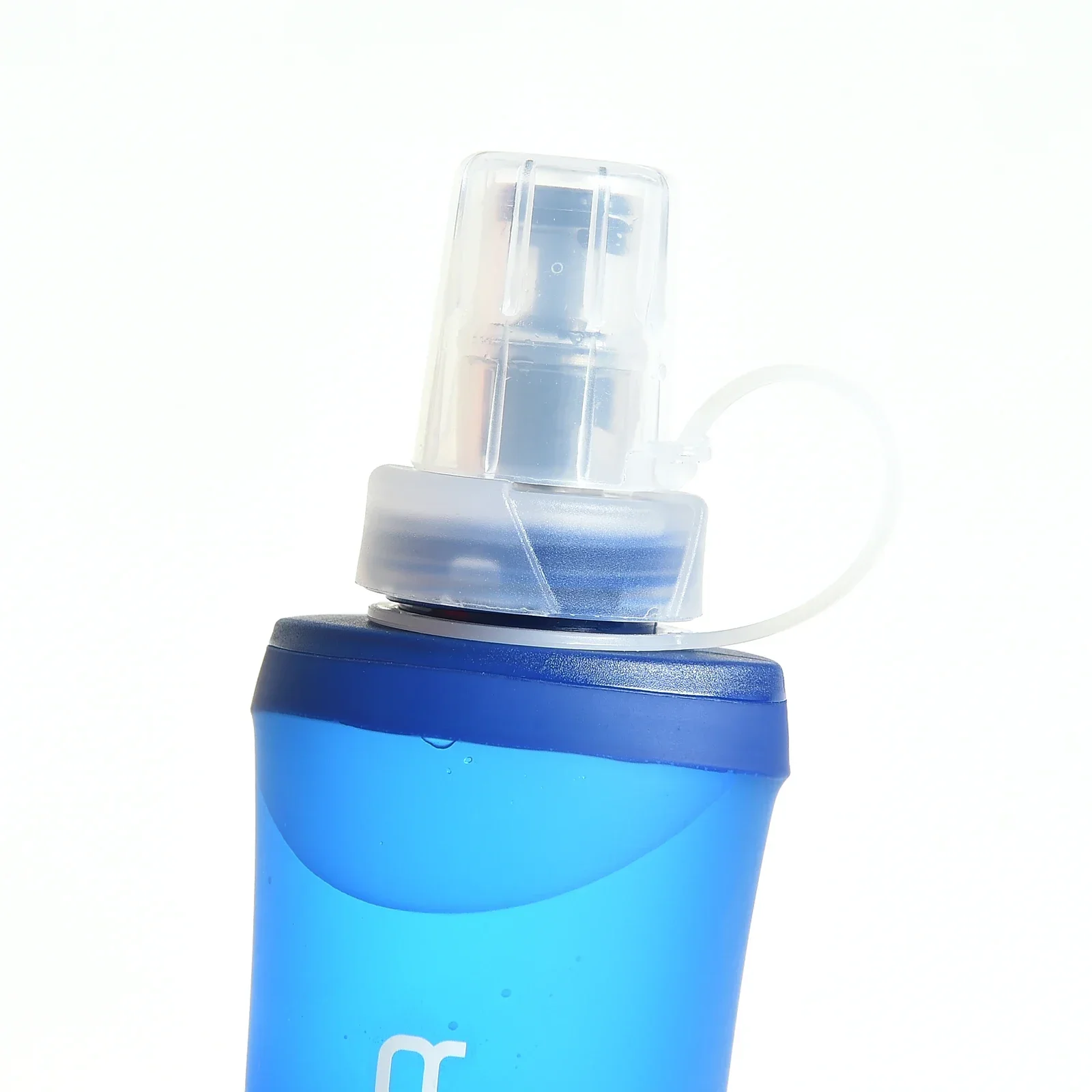 Collapsible Soft Flask Water Bottle - 250ml/500ml, Ideal for Running and Hydration Packs