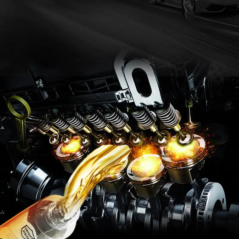 Engine Lubricating Oil Additive 100ML Highly Effective Engine Anti-Wear Protectant Agent Oil Additive Reduce Noise and Jitter