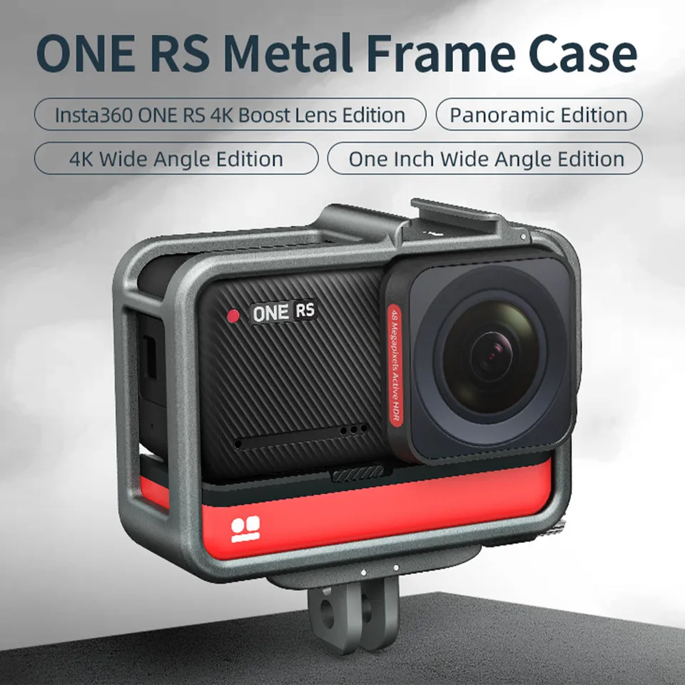 Action Camera Frame Case For Insta360 One RS Camera Rabbit Cage 