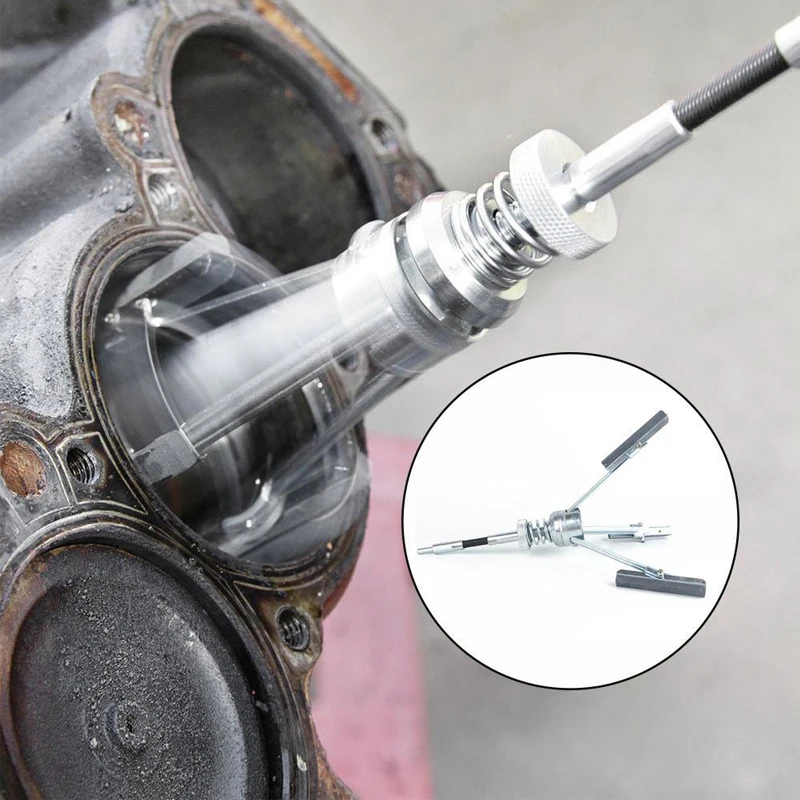 Cylinder Sander Three-jaw Bore Hone for Car Engine