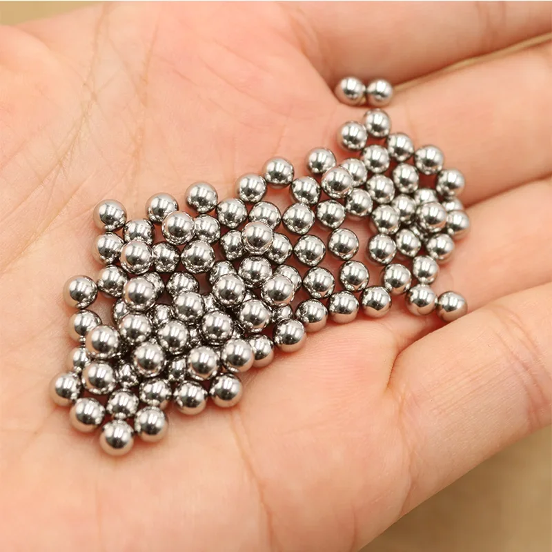 Premium 304 Stainless Steel Precision Bearing Balls - Solid, Smooth Finish