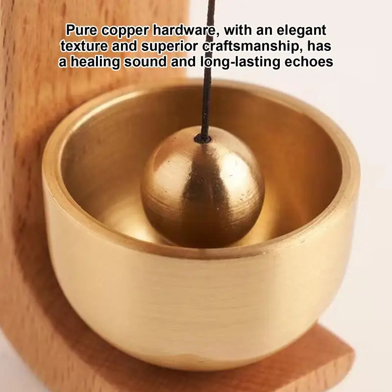 Wooden Wind Chimes Magnetic Wireless Doorbell Entrance Door Bell Landscape Hanging Decorative Wind Bell for Home Home Decor 5