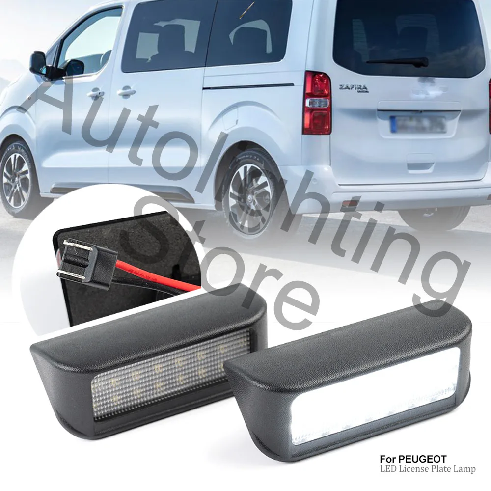 2 шт. для Opel Combo Estate MPV Vivaro Zafira Life 2019 светодиодный Canbus без ошибок с белым номером