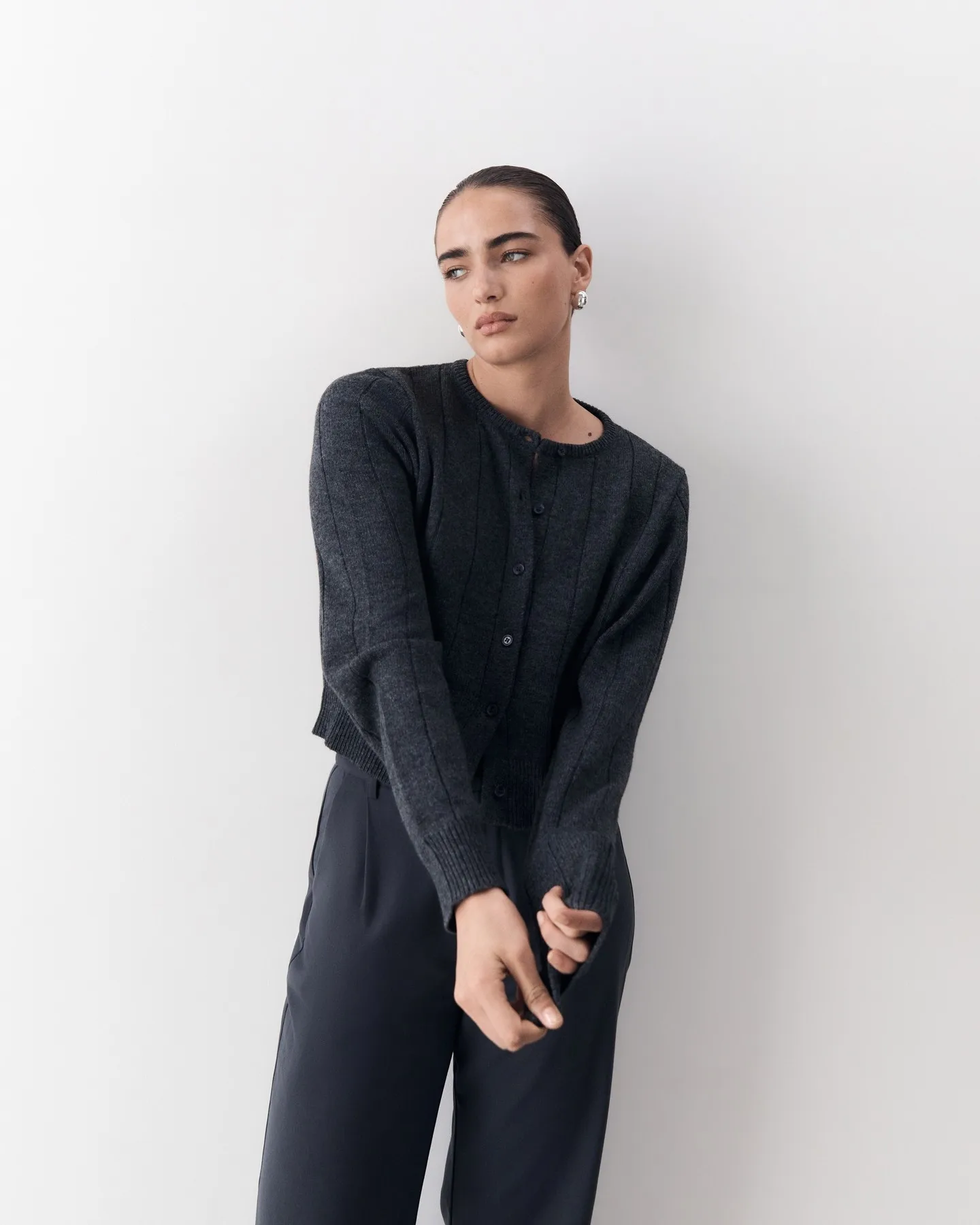 Casual Knit Sweater Cardigan For Women Long Sleeve Loose High Waist Solid Fashion Outwear Knitwear Female Cardigan Summer 17 Casual Knit Sweater Cardigan For Women Long Sleeve Loose High Waist Solid Fashion Outwear Knitwear Female Cardigan Summer