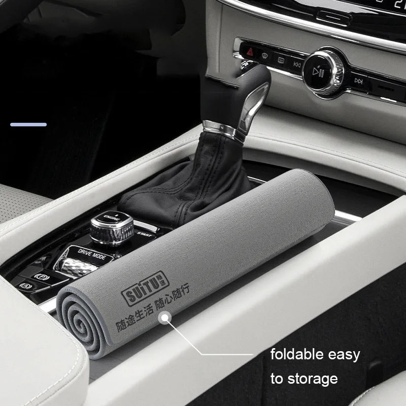 With the way to wash the car towel wiping cloth special absorbent car interior car chamois leather wipes do not lose hair double 3