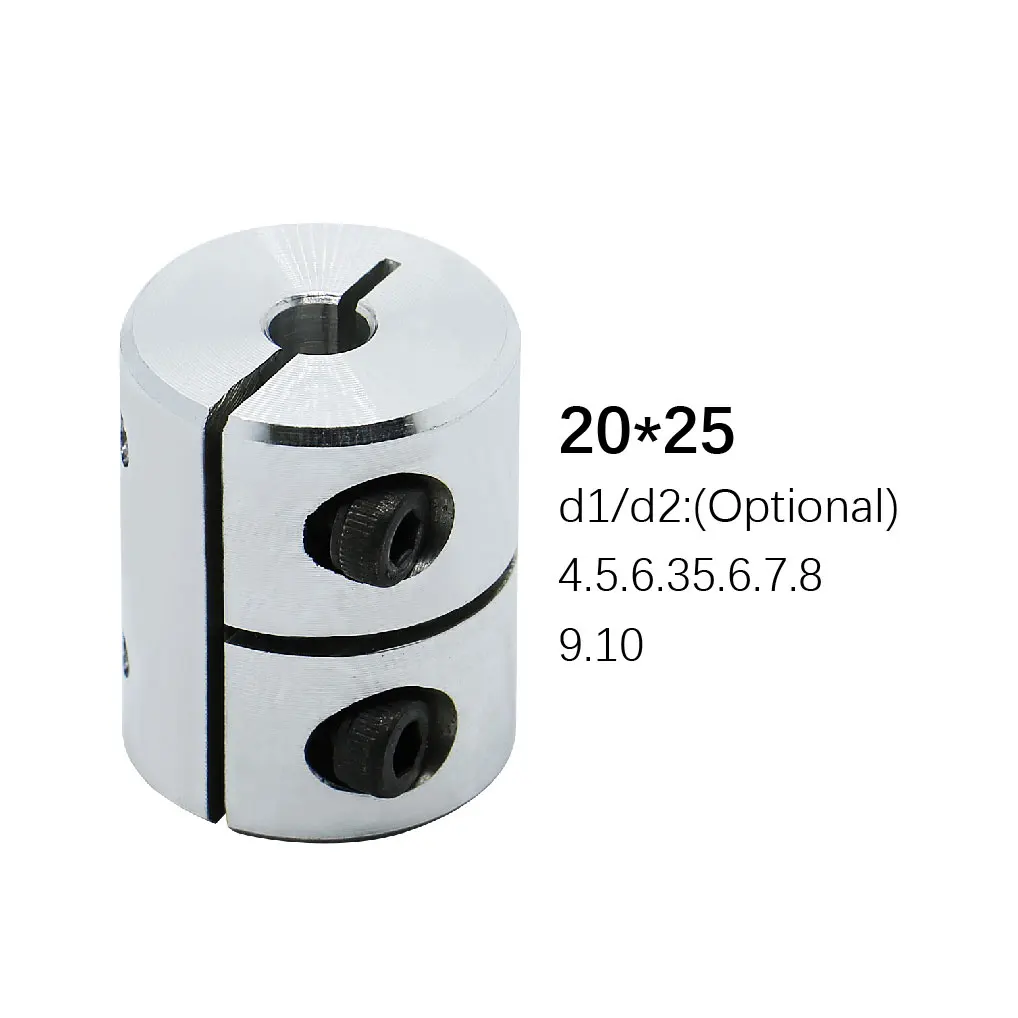 D20L25 3D Printer Part Lead Screw Coupler 1 pc Rigid Coupler Rigid Coupling 8x10 6x8 5x8mm Motor Connector Motor Shaft Coupling