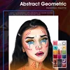 Imagi 16 Colors Face Paint Professional Abstract Palette For Kid Halloween/Art Party Fancy Makeup 2