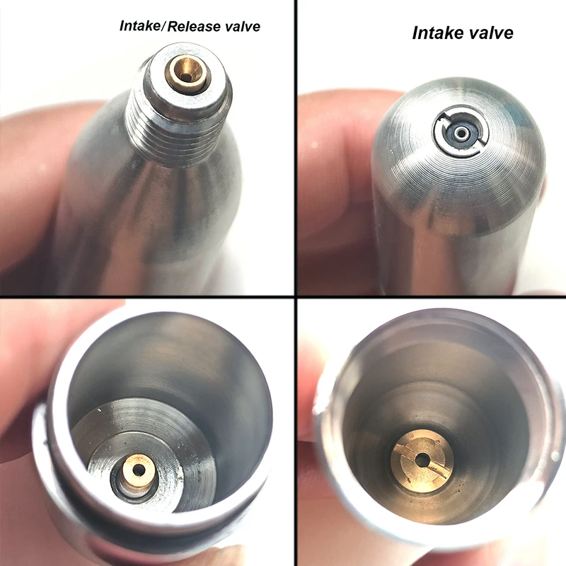 Refillable Gas Charging Parts Inflatable Station for Kitchen Homebrew Pneumatic Beverage Wine Cola Craft Brewing Accessories