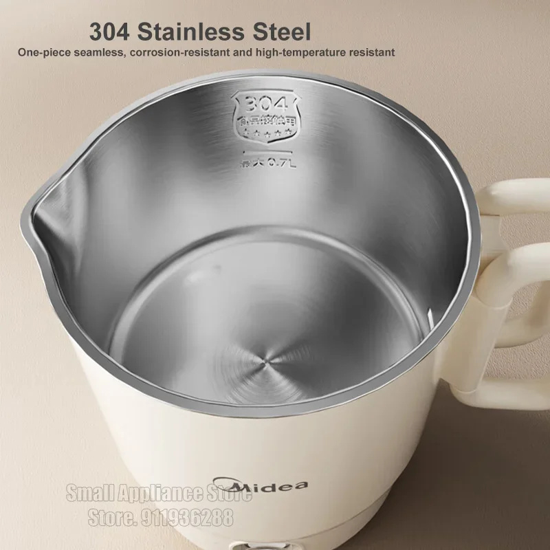 Midea Portable Foldable Electric Kettle 700ML Household Travel