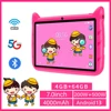 BDF 7 Inch Kid Tablet Android 13, 4GB RAM 64GB ROM,1TB Expand,5G WiFi,4000MAH Battery,Dual Camera, Children's Gift Kids Software 1